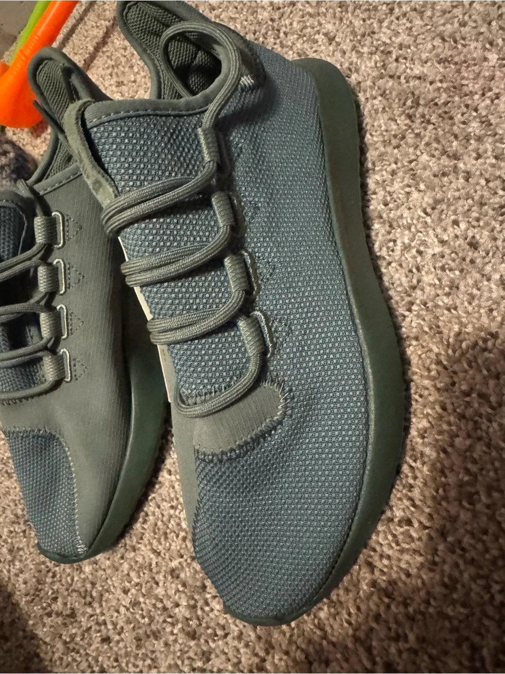 adidas Originals Tubular Shadow J Men's Olive Green Sneakers